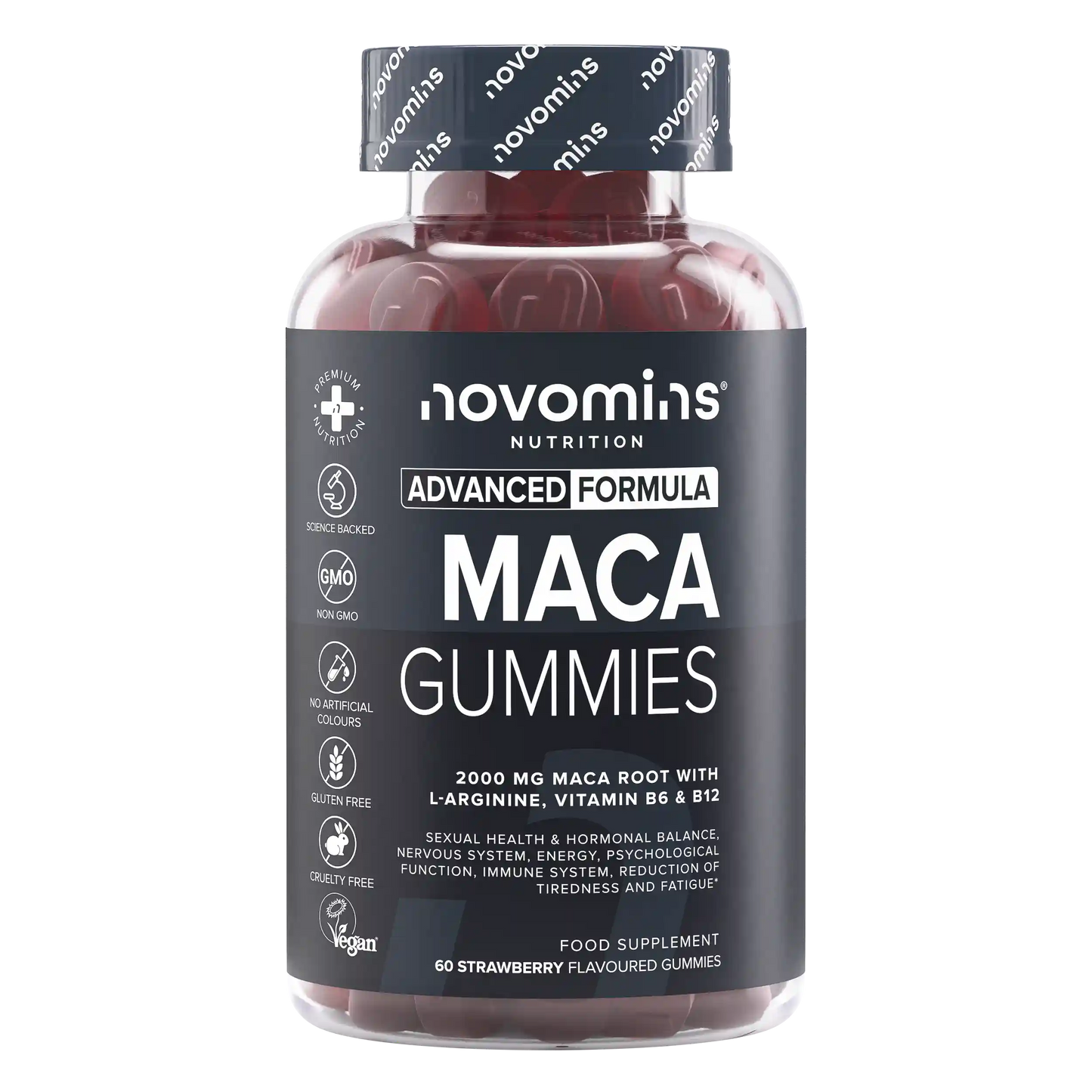 Maca-Gummibärchen