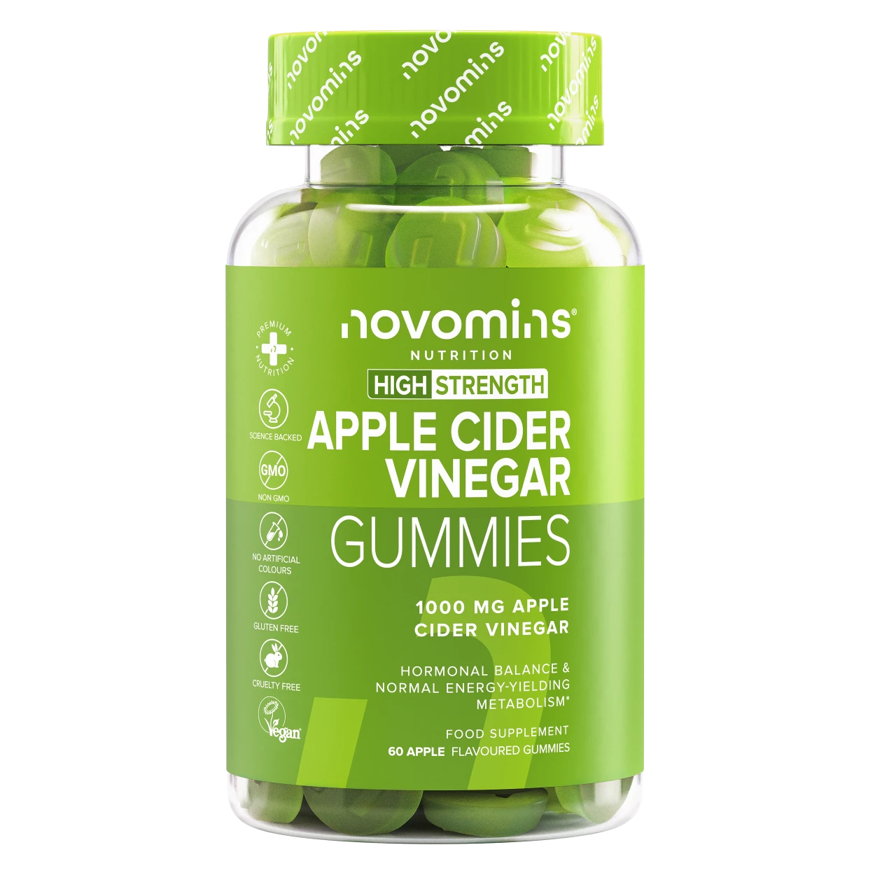 Bottle of Apple Cider Vinegar Gummies
