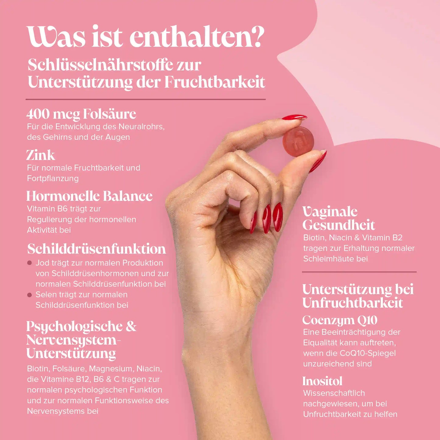 Fruchtbarkeits-Gummibärchen