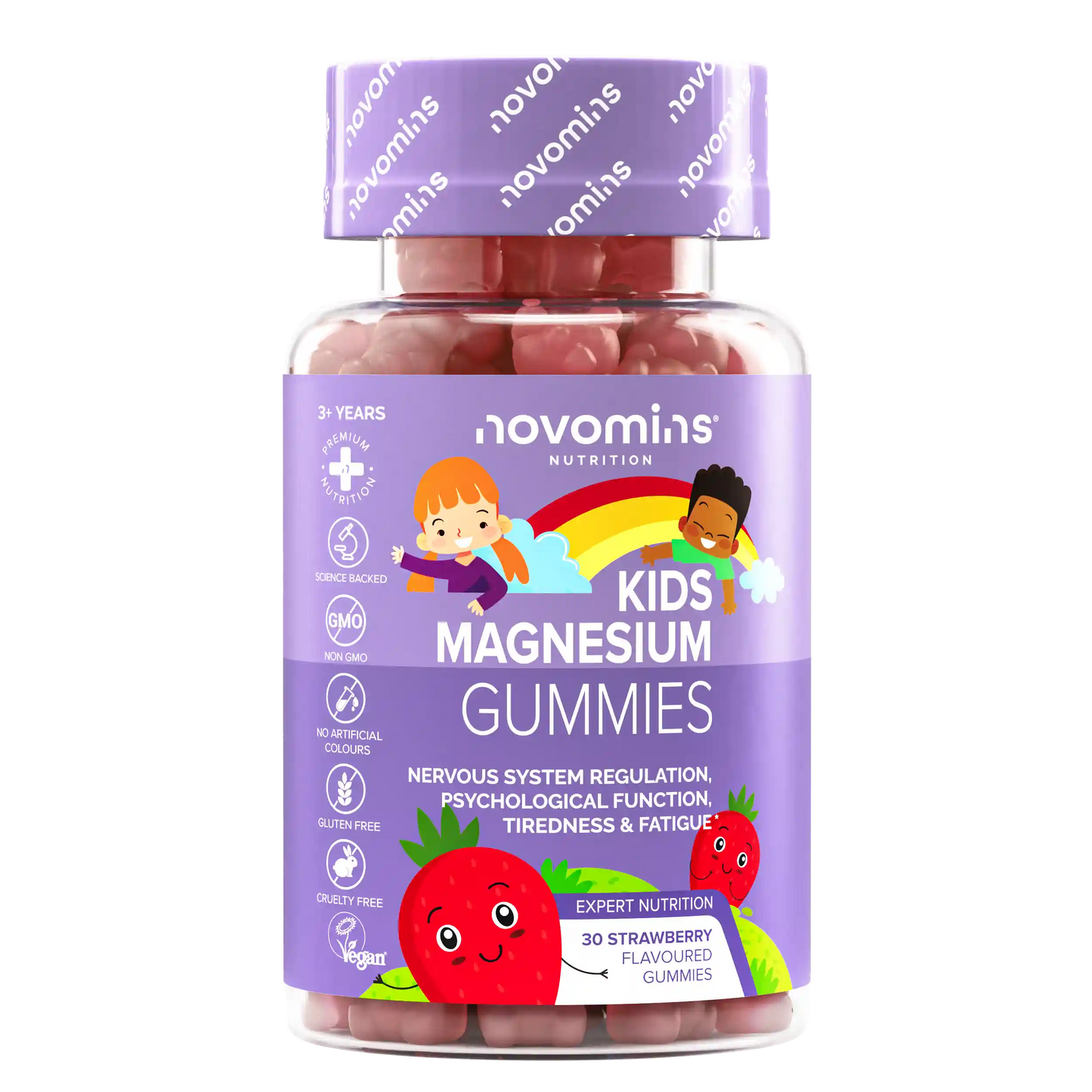 Kinder-Magnesium-Gummibärchen
