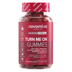 Bottle of Turn Me On Gummies