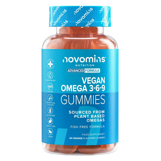 Vegane Omega 3-6-9 Gummibärchen